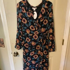 Floral print dress NWT